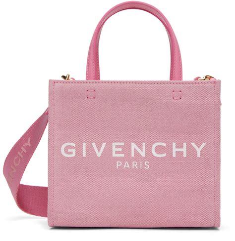 givenchy mini tote pink|Givenchy small tote.